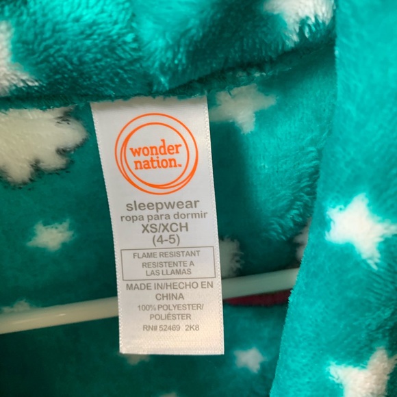 Rainbow cloud soft robe for kids - Picture 2 of 2